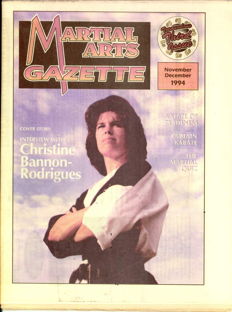 11/94 Martial Arts Gazette Newspaper
